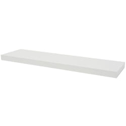 Duraline 1171744 scaffale Mensola galleggiante A muro MDF Bianco