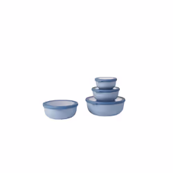 Mepal Juego Multi Cuenco cirqula Plano, 4 Piezas (350 + 750 + 1250 + 2250 ML) Juego de cirqula de 4 Piezas de 35075012502250 ...