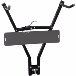 Con questo portabici universale per gancio di traino con il porta targa della Carpoint potete trasportare la vostra biciclett ...