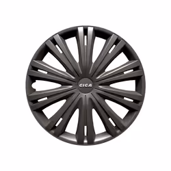 Górecki 2211174, 35,6 cm (14"), ABS, Metallo, Grigio, Ogni marca, 4 pz, Polonia