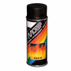 MOTIP-DUPLI Vernice per alte temperature MOTIP Black - spray 400 ml, nero