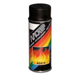 MOTIP-DUPLI Vernice per alte temperature MOTIP Black - spray 400 ml, nero