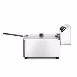 Hendi 205815 friggitrice Singolo 6 L Indipendente 3300 W Argento - Vista aggiuntiva 4