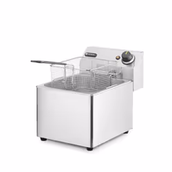 Hendi 205822 friggitrice Singolo 8 L Indipendente 3500 W Argento