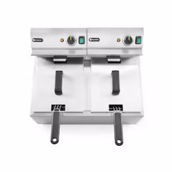 Hendi 207307 Friggitrice Doppia 16 L 7000 W Argento - Vista aggiuntiva 5