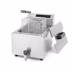 Hendi 207369 friggitrice Singolo 8 L Indipendente 3500 W Argento - Vista aggiuntiva 4
