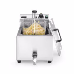 Hendi 209202 friggitrice Singolo 8 L Indipendente 3500 W Argento - Vista aggiuntiva 5