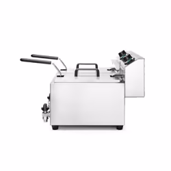 Hendi 209301 Friggitrice Doppia 16 L 7000 W Argento - Vista aggiuntiva 4