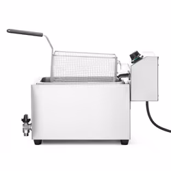 Hendi 209424 friggitrice Singolo 10 L Indipendente 6600 W Argento - Vista aggiuntiva 5