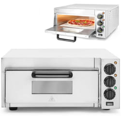 Forno pizza monocamera per 1 pizza grande 2000 w 230 v Hendi 220290