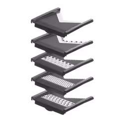 Hendi 222614 affettatrice Manuale Nero, Acciaio inox ABS sintetico, Polipropilene (PP), Acciaio inox - Vista aggiuntiva 6