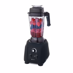 Hendi 230213, Frullatore da tavolo, 2,5 L, Funzione pulsante, Tritaghiaccio, 1680 W, Nero