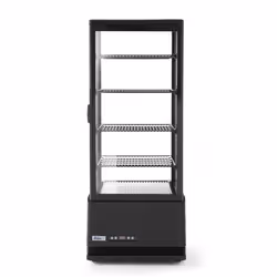 Hendi 233269, Vetrina frigo, Libera installazione, Nero, 98 L, 2 - 6 °C, R600a