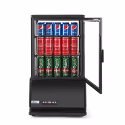 Hendi 233627 frigorifero e congelatore commerciali Vetrina frigo 58 L Libera installazione C