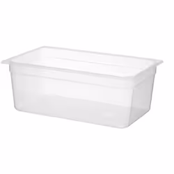 Non assorbe odori e sapori. Lavabile in lavastoviglie. Impilabile. Polypropylene. Resistente alla temperatura da -40° a 80°C.