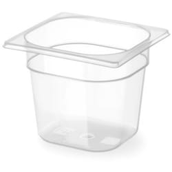 Contenitore gastronomia in polipropilene gn 1/6 altezza 200 mm Hendi 880401