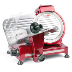 Hendi - Affettatrice elettrica, multiuso, macchina per tagliare alimenti, Profi Line 220, ø lama: 220mm, spessore di taglio (0-12mm), 220-240V, 280W,
