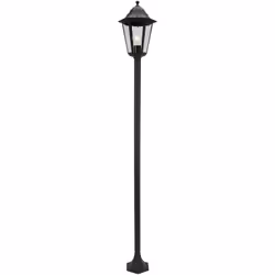 Ranex 5000.035 Lampada da giardino, Illuminazione a pavimento da esterno, Nero, Alluminio, Vetro, IP44, Entrata, Giardino, Co ...