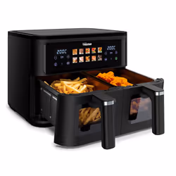 Tristar FR-9075 friggitrice Doppia 9 L Indipendente 2500 W Friggitrice ad aria calda Nero - Vista aggiuntiva 2