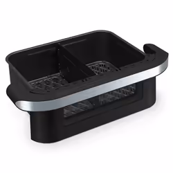 Tristar Doppia 10 L Indipendente 2800 W Friggitrice ad aria calda Nero, Acciaio inox - Vista aggiuntiva 3