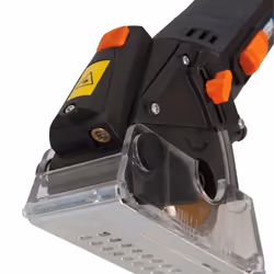 Ferm CSM1038 sega circolare portatile 5,48 cm Nero, Blu 4200 Giri/min 400 W
