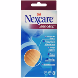 3M Nexcare Steri-Strip è un cerotto con strisce adesive per la sutura di piccole ferite