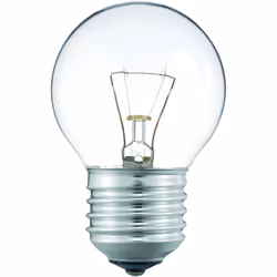 Philips Standard 15W E27 230V P45 CL 1CT, 15 W, E27, 1000 h, 2700 K, Trasparente, 230V