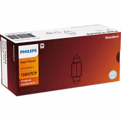 Confezione: Cartone. Indice: PHI 13807/10. Linea: Standard. Lunghezza [mm]: 43. Numero del Produttore: 13807CP. Potenza nomin ...