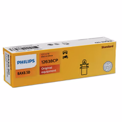 Philips Vision 12638CP Lampadina per interni e di segnalazione, 1,12 W, 12 V, BX8.5D, 1 pz