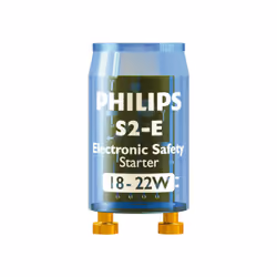 Philips S2E 18-22W SER 220-240V BL UNP/20X25BOX, Avviatore per illuminazione, Blu, AC, 220-240 V