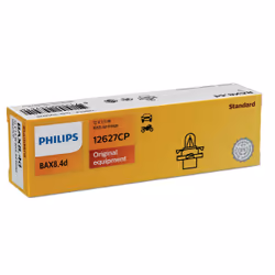 Philips Vision 12627CP Lampadina per interni e di segnalazione, 1,5 W, 12 V, BAX, 1 pz