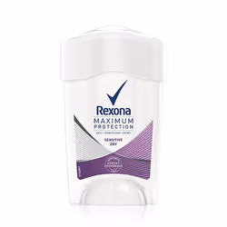Rexona Maximum Protection Sensitive Dry 45ml, Donna, Antitraspirante, Deodorante in stick, 45 ml, Pelle normale