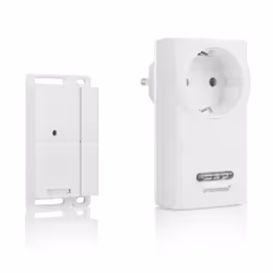 Smartwares 10.043.95 Set sensore porta/finestra SH5-SET-KHC, Wireless, Bianco, 3600 W, Parete, 433.92 MHz, Interno