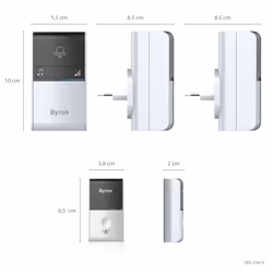 Byron DBY-23415 Set campanello wireless B415 - Vista aggiuntiva 8