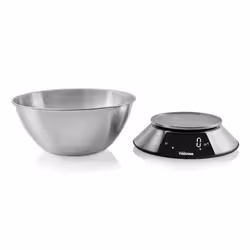 Tristar KW-2453 bilancia da cucina Acciaio inox Superficie piana Rotondo Bilancia da cucina elettronica - Vista aggiuntiva 5