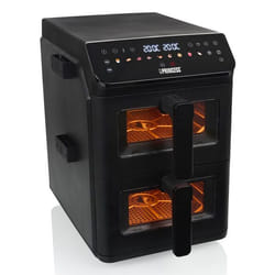 Princess 182490 Doppia 11,2 L Indipendente 3000 W Friggitrice ad aria calda Nero