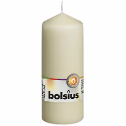 Moccolo Singolo 150/58 Ivory BOLSIUSCandela moccolo cilindrico. La candela classica perfetta per ogni occasione. Ideale per a ...