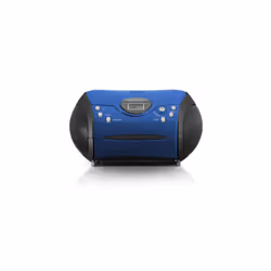 Lenco SCD-24 Digitale FM Nero, Blu
