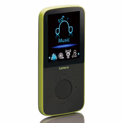 Lenco PODO-153 Lettore MP3 4 GB Nero, Lime - Vista aggiuntiva 2