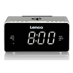 Lenco CR-550 Orologio Digitale Argento