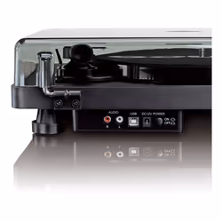 Lenco L-30BK piatto audio Giradischi con trasmissione a cinghia Nero Semiautomatico - Vista aggiuntiva 6
