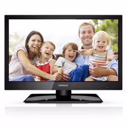 Lenco DVL-1962, 48,3 cm (19"), 1366 x 768 Pixel, HD, LED, DVB-C, DVB-S2, DVB-T, DVB-T2, Nero