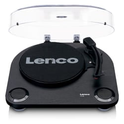 Lenco LS-40BK Giradischi con trasmissione a cinghia Nero Semiautomatico