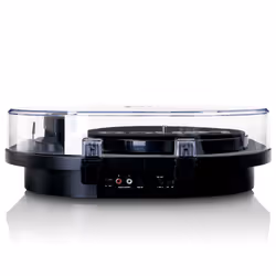 Lenco LS-40BK Giradischi con trasmissione a cinghia Nero Semiautomatico