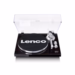 Lenco LBT-188, Giradischi con trasmissione a cinghia, Noce, 33,45 Giri/min, Manopola, Braccio dritto, AC
