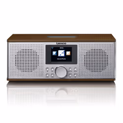 Lenco DIR-170, Internet, Digitale, DAB, DAB+, FM, 20 W, TFT-LCD, 7,11 cm (2.8")