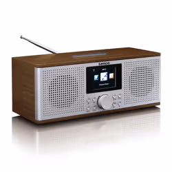 Lenco DIR-170 Internet Digitale Grigio, Legno