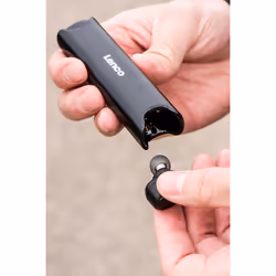 Lenco EPB-440 Auricolare Wireless In-ear Micro-USB Bluetooth Nero