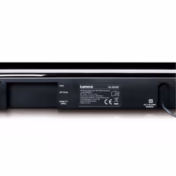 Lenco SB-080BK altoparlante soundbar Nero 2.1 canali 80 W - Vista aggiuntiva 4