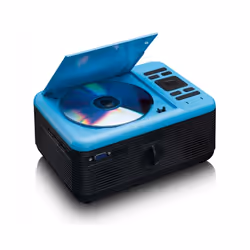 Lenco LPJ-500 videoproiettore Proiettore portatile LCD 1080p (1920x1080) Nero, Blu - Vista aggiuntiva 4